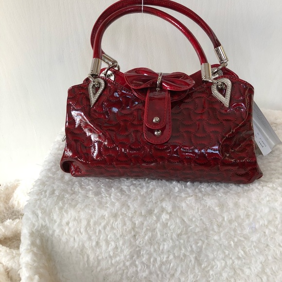 Luca Angelo Handbags - NWT Luca Angelo Red Handbag